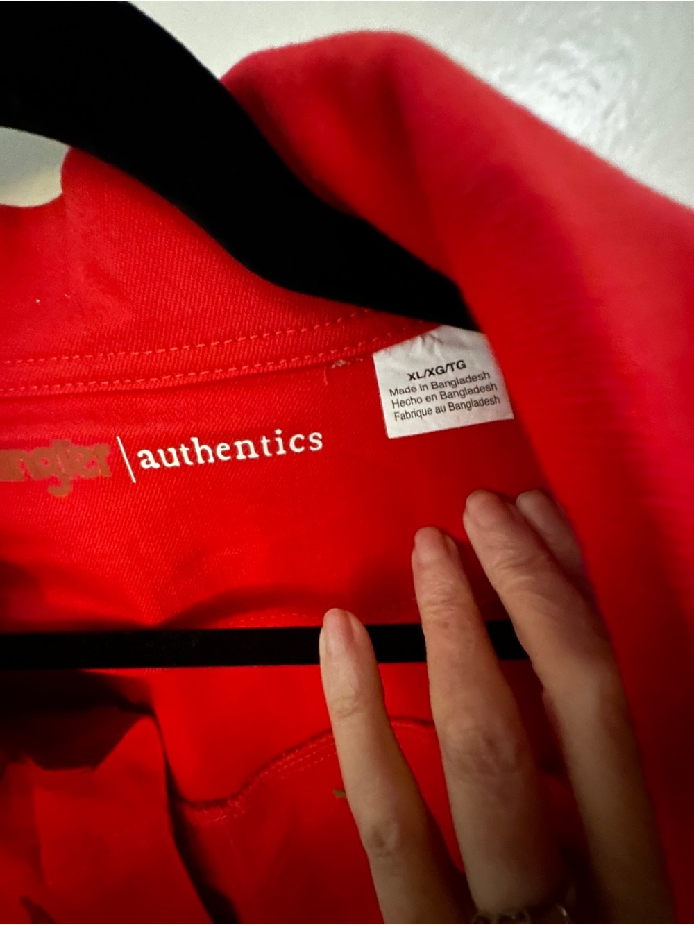 Red Button-Front Jacket - Picture 3 of 9